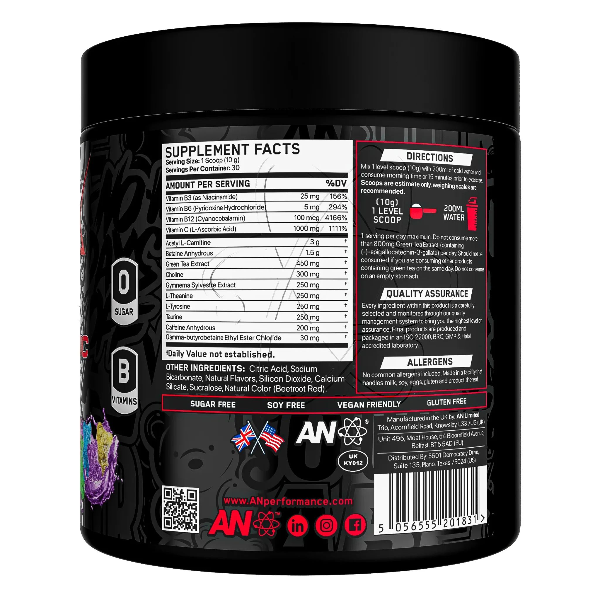 ABE Shred-X Extreme Thermogenic Powder (30 Servs) - Image 2