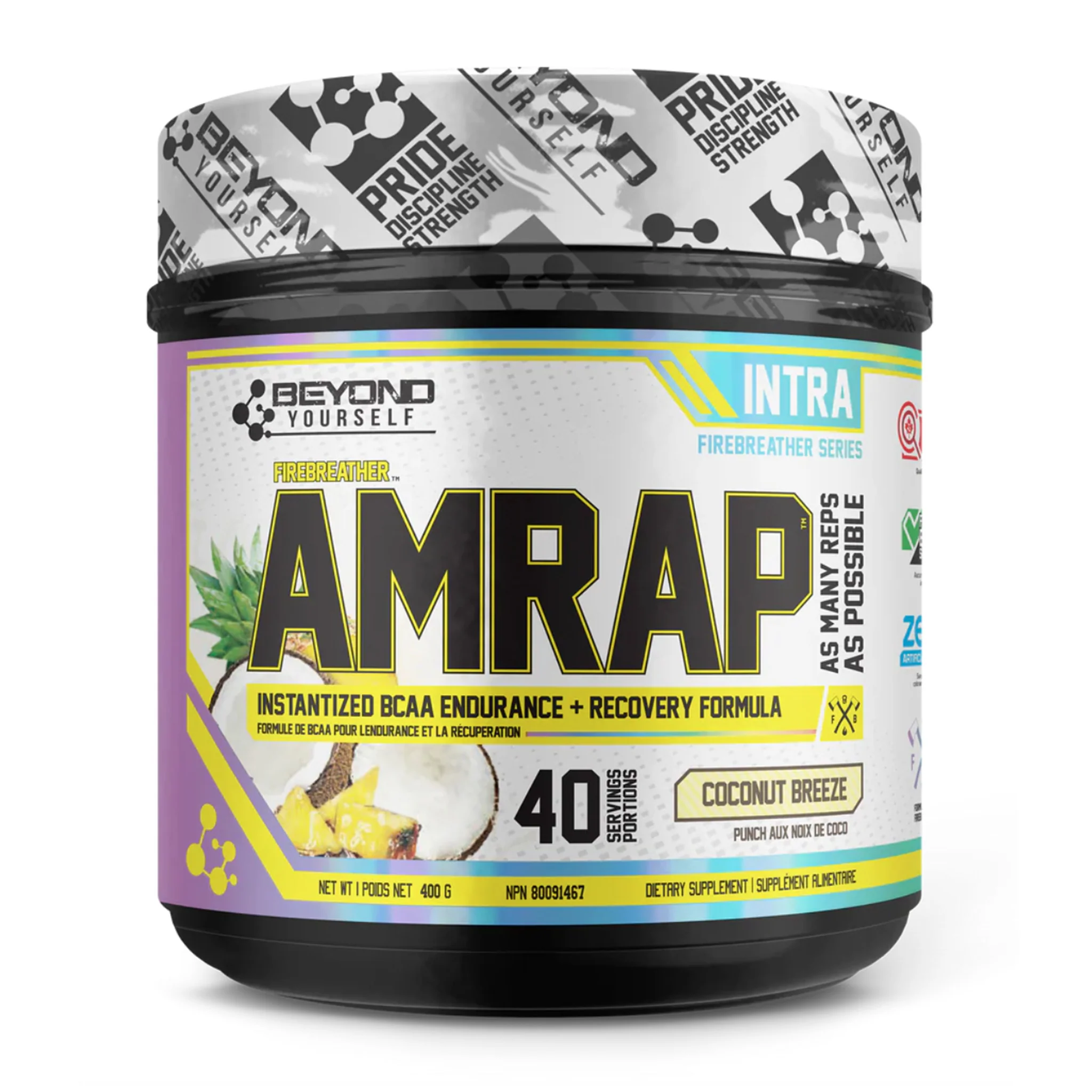 Beyond Yourself Amrap BCAAs (40 Servs) - Image 7