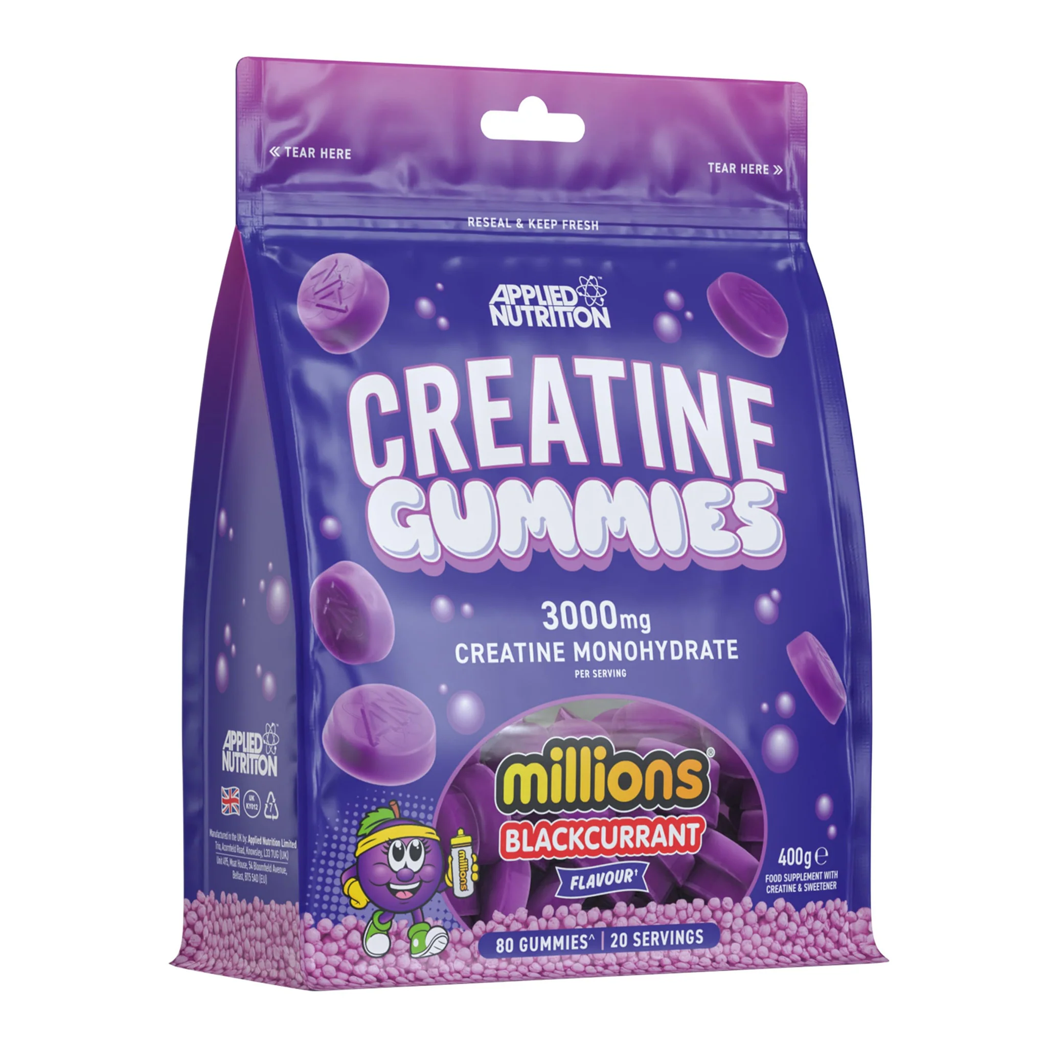 Applied Nutrition Creatine Gummies (80 Gummies) - Image 3