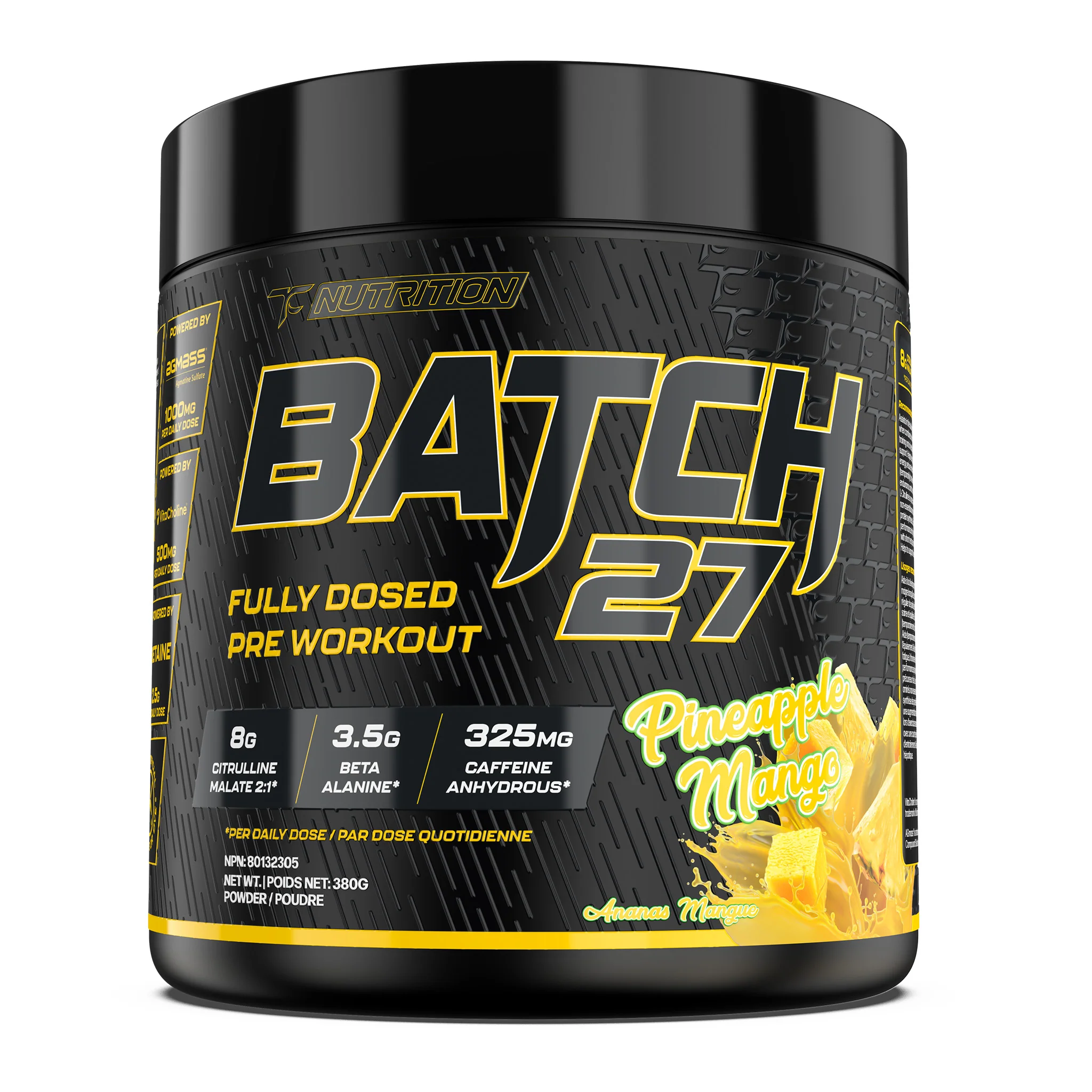 Tc Nutrition Batch 27 Pre-Workout (20 Servs) - Image 10