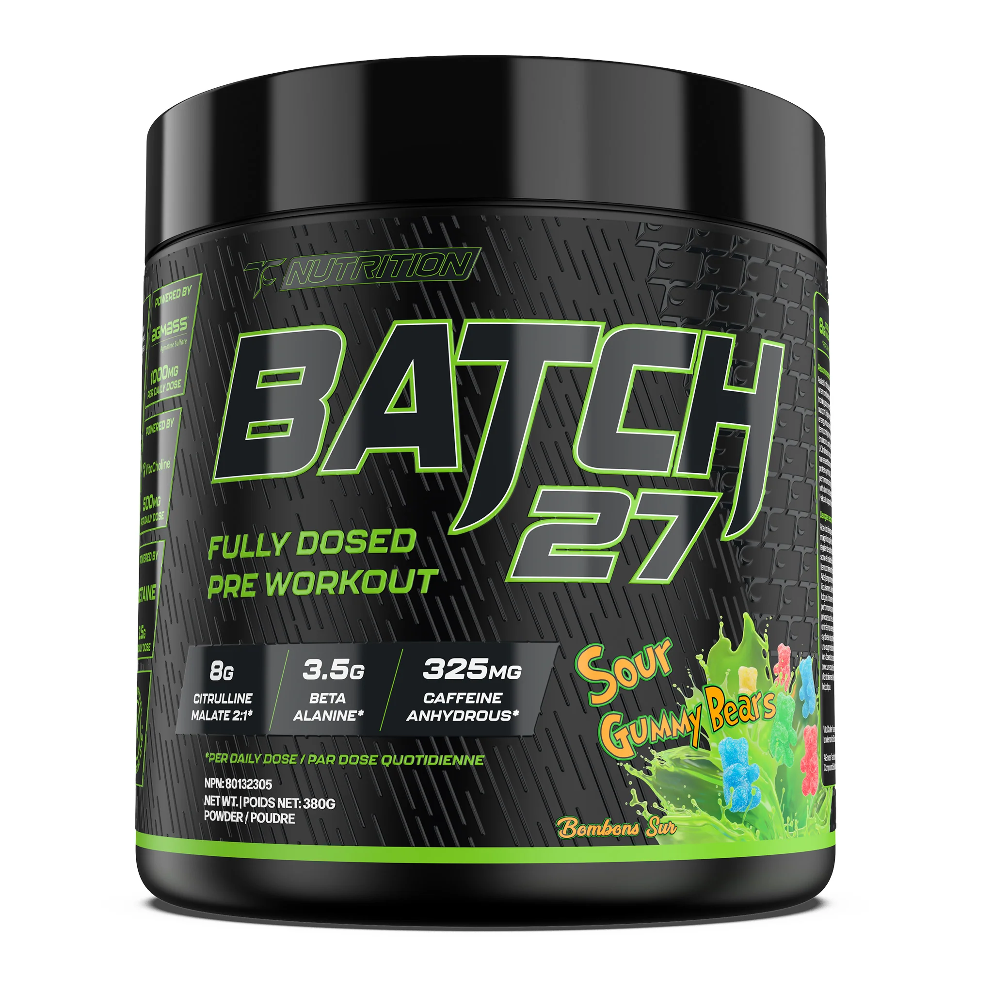 Tc Nutrition Batch 27 Pre-Workout (20 Servs) - Image 6