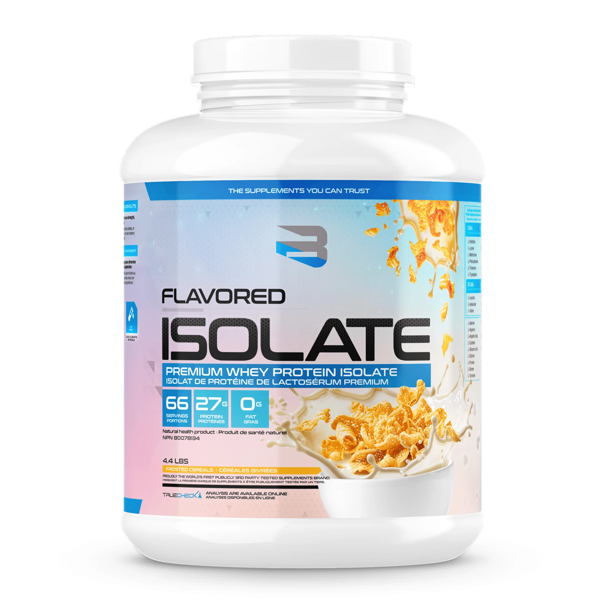 Believe Flavored Isolate Whey Protein (4.4lbs) - Image 18