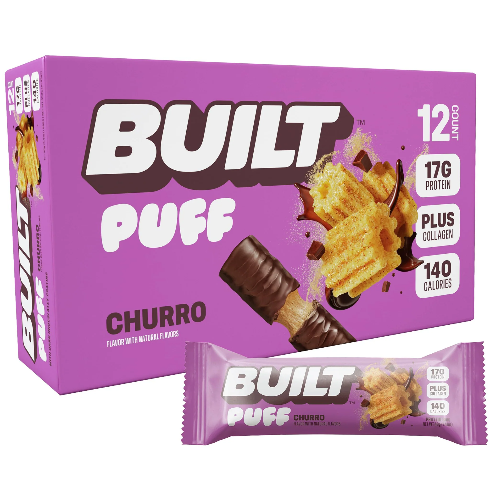 Built Puff Protein Bars (12 Bars) - Image 16