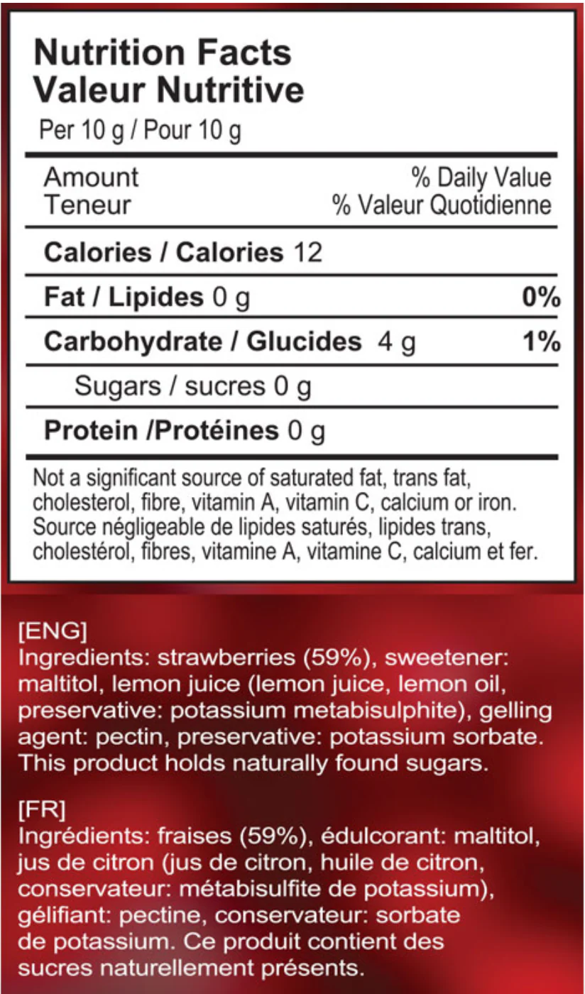 Rabeko Sugar-Free Jam (225g) - Image 2
