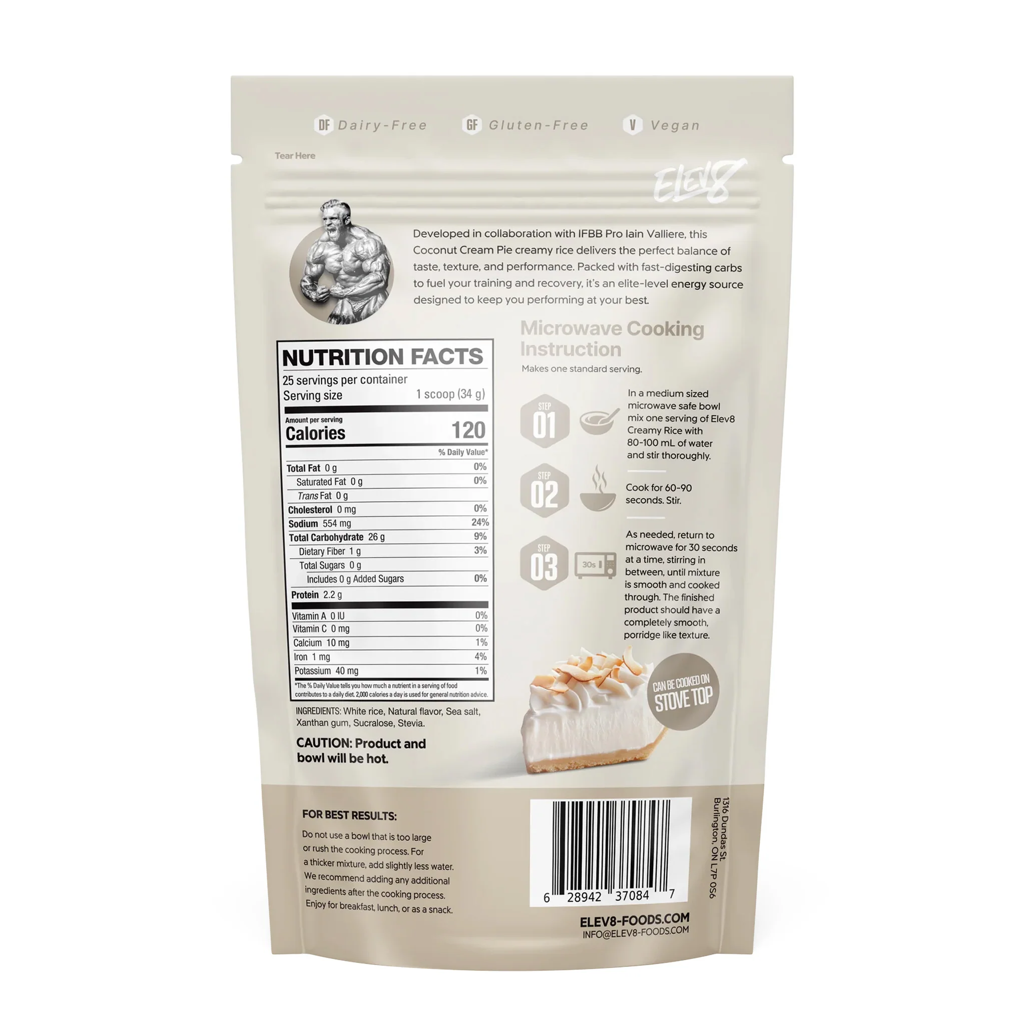 Elev8 Creamy Rice (925g) - Image 6
