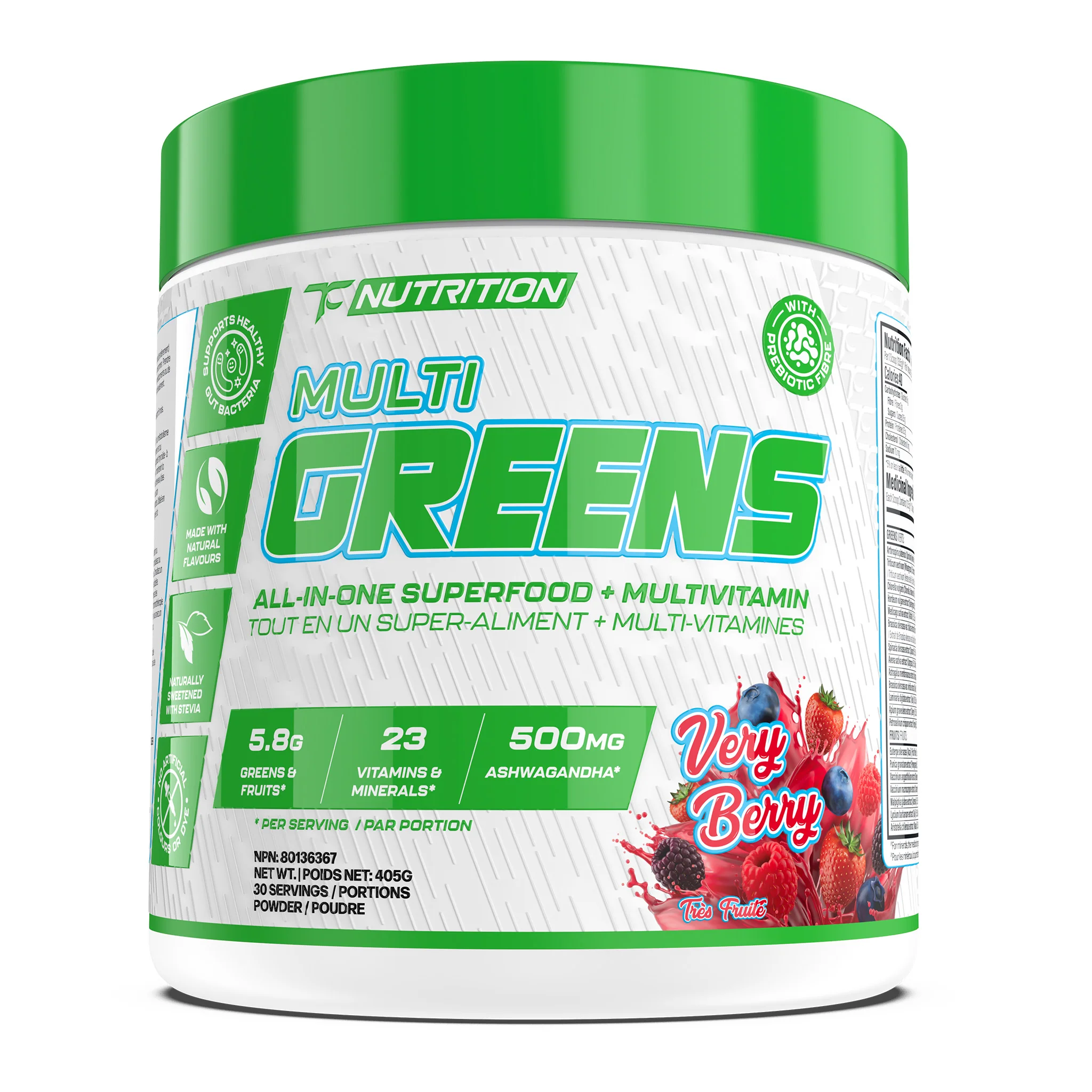 Tc Nutrition Multi Greens Superfood + Multivitamin (30 Servs) - Image 5