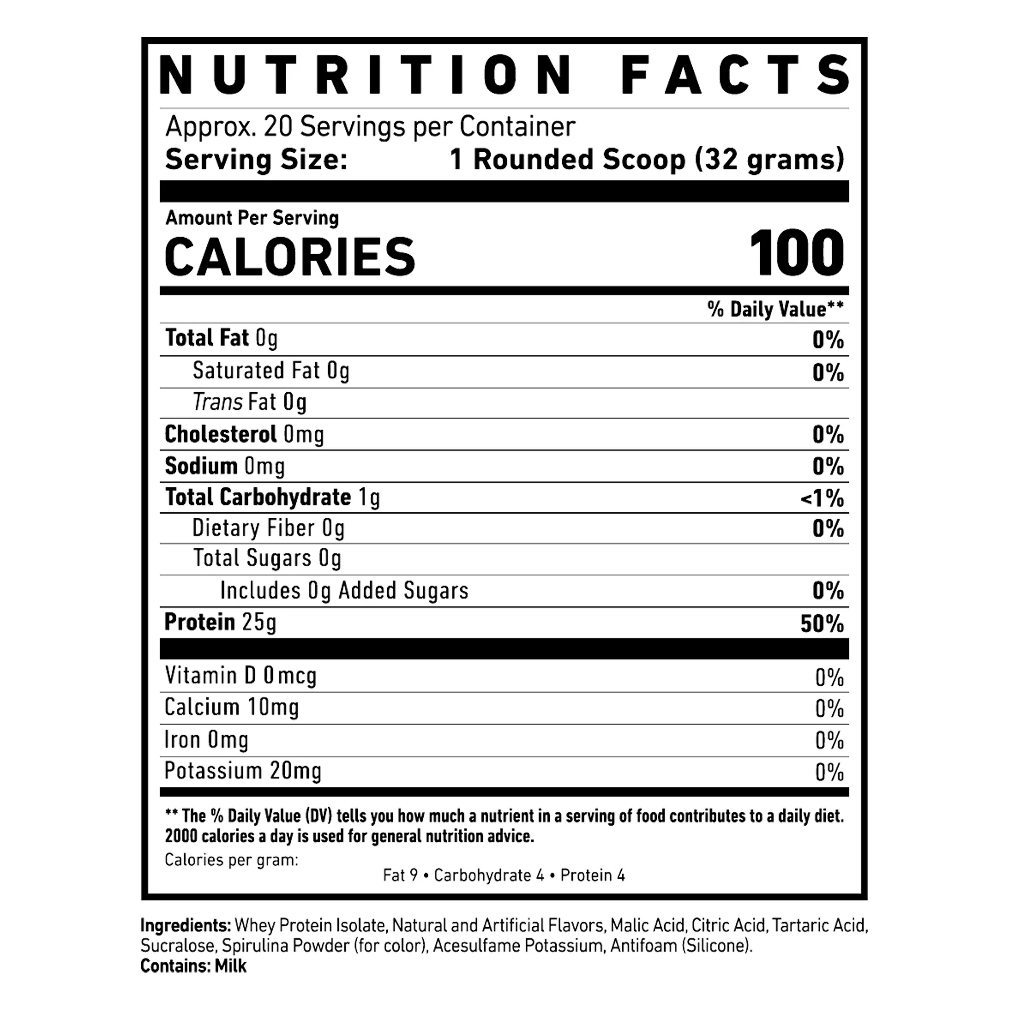 Ghost Clear Whey Protein Isolate (1.4lbs) - Image 4