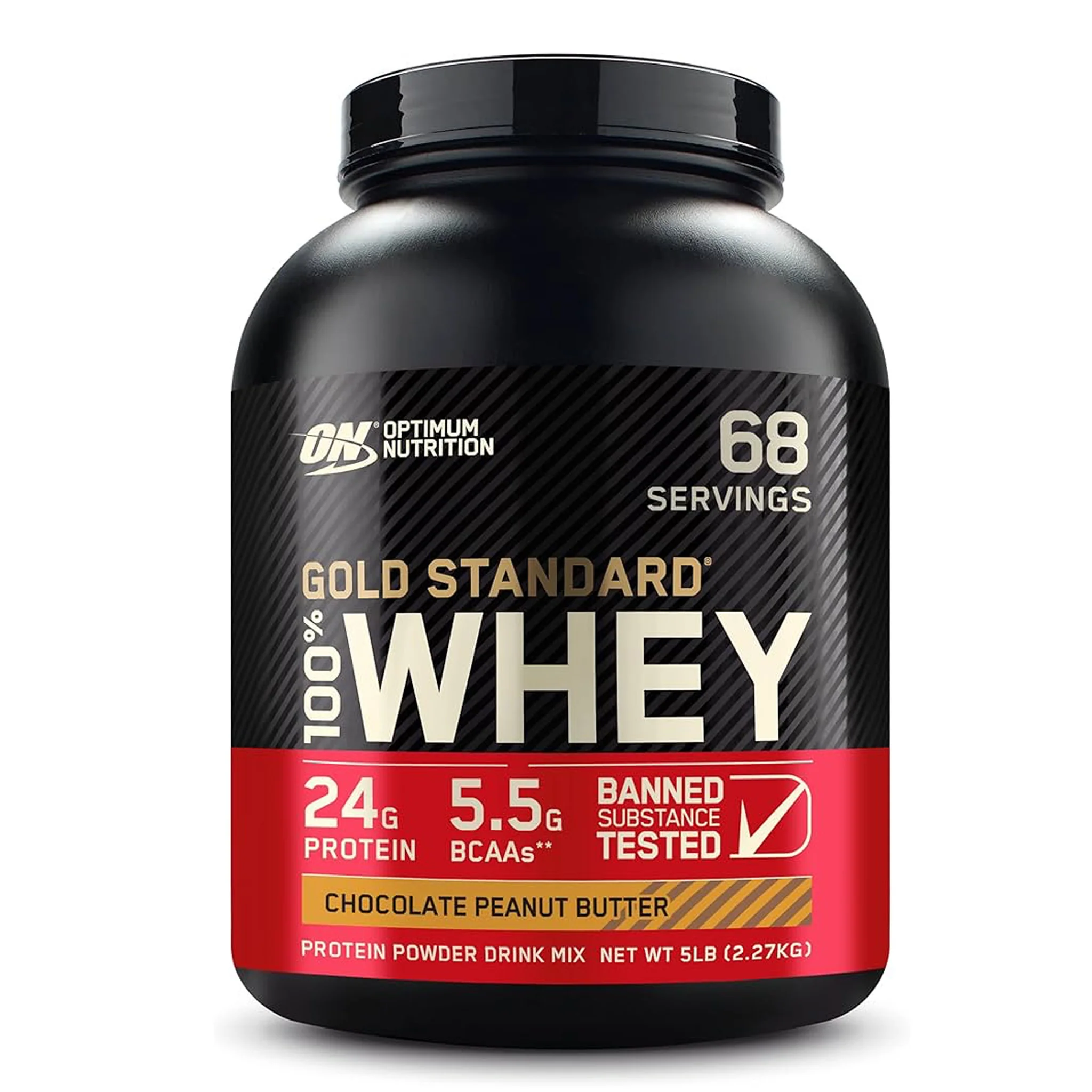 Optimum Nutrition Gold Standard 100% Whey Protein (5lbs) - Image 4
