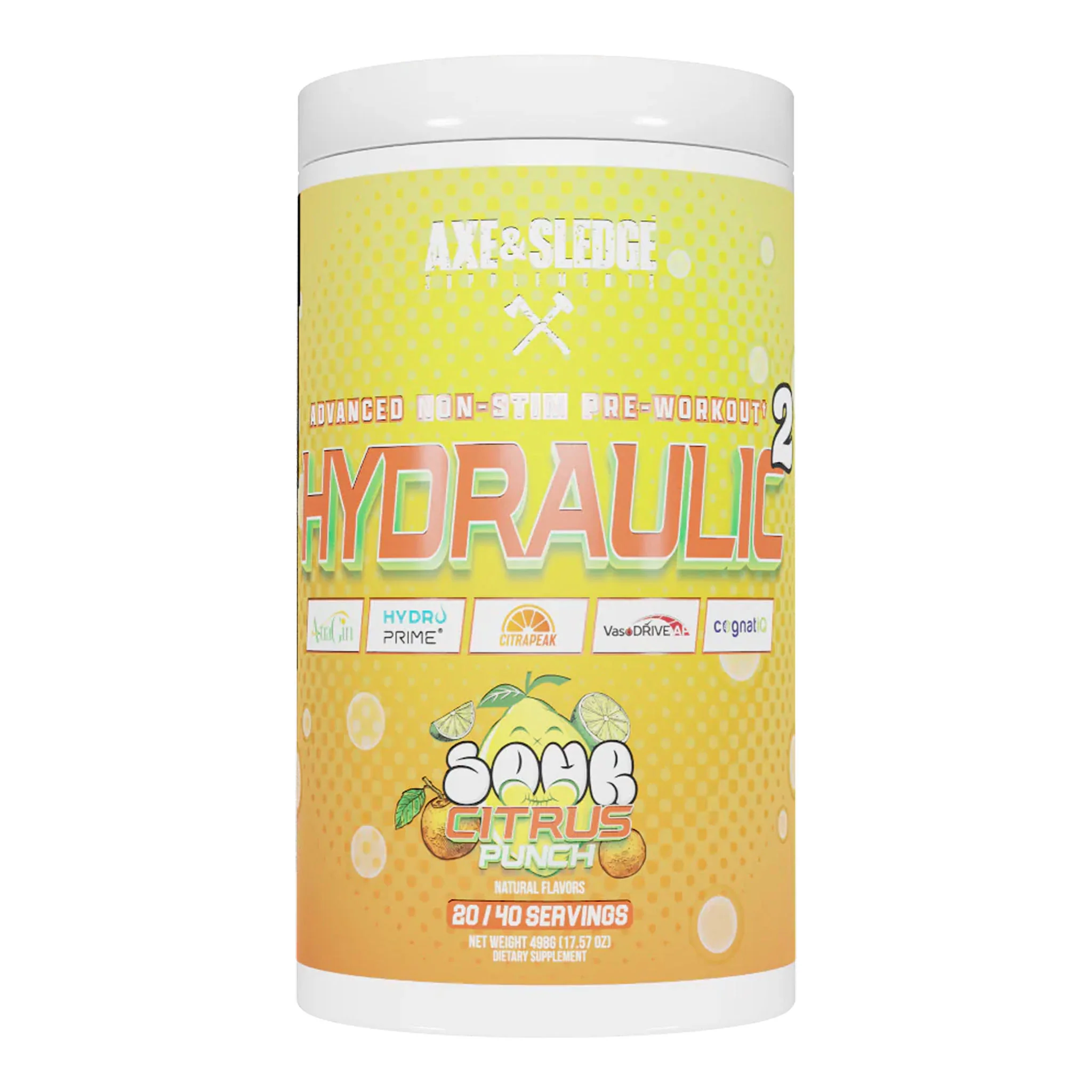 Axe & Sledge Hydraulic V2 Non-Stim Pre-Workout (40 Servs) - Image 5