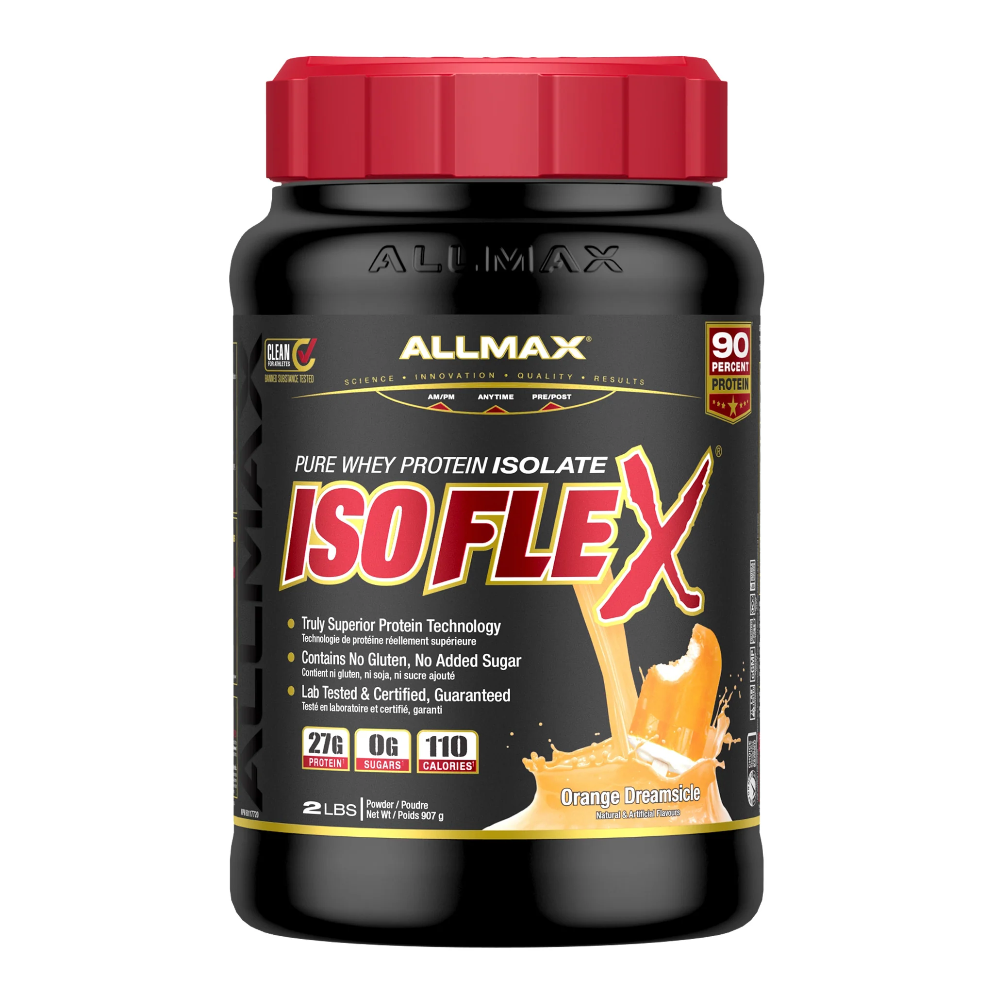 Allmax Isoflex Whey Protein isolate (2lbs) - Image 10