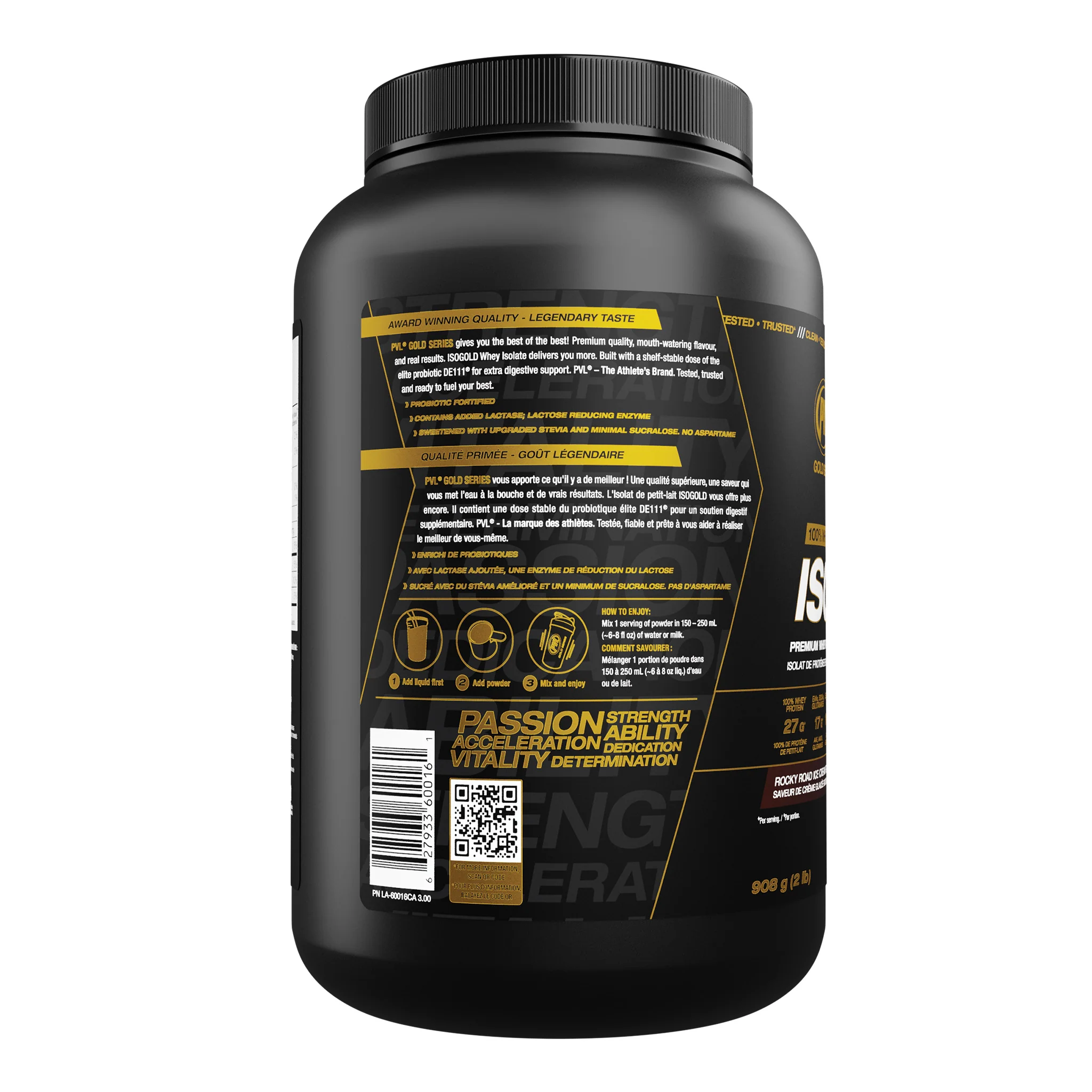PVL IsoGold Whey Protein Isolate (2lbs) - Image 4