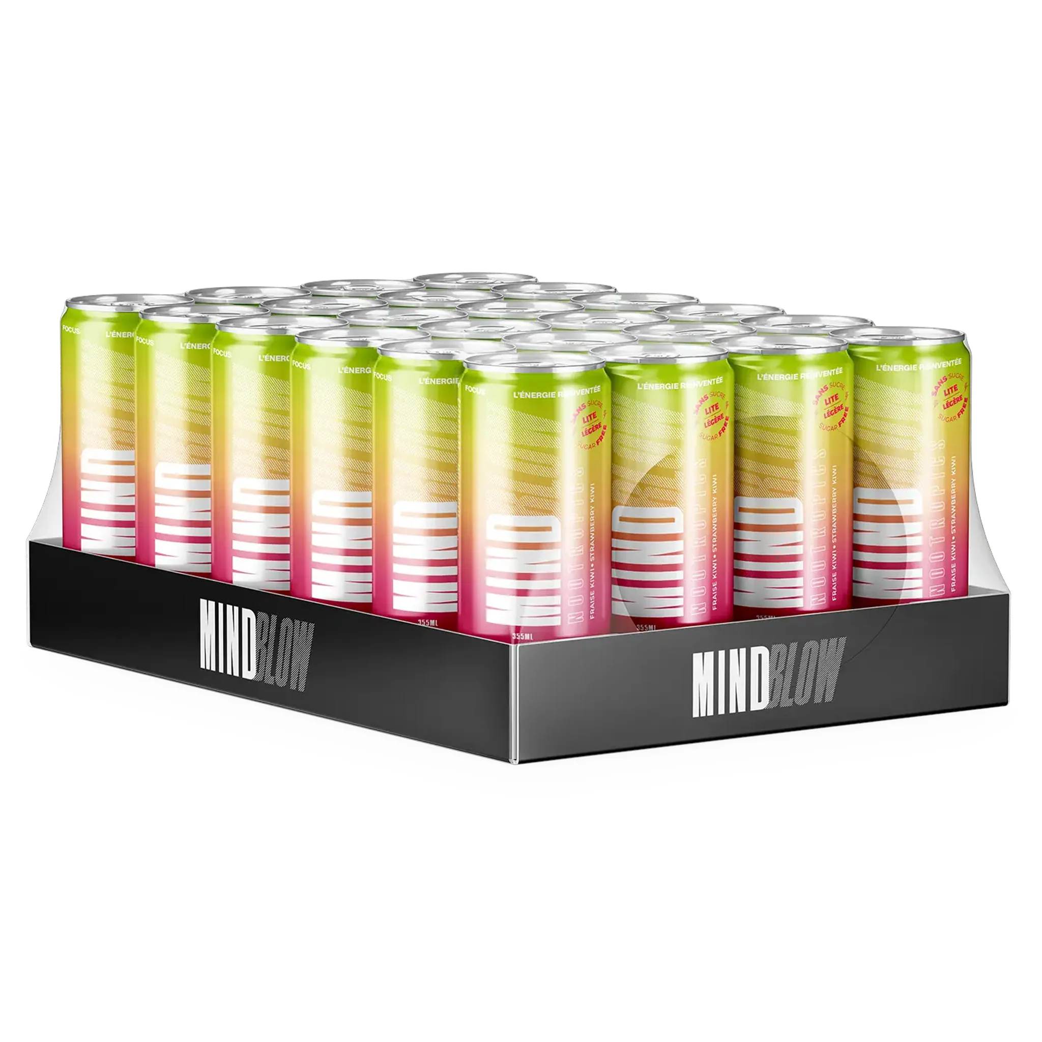 Mind Blow Nootropics Energy Drink Lite (12 Cans) - Image 3