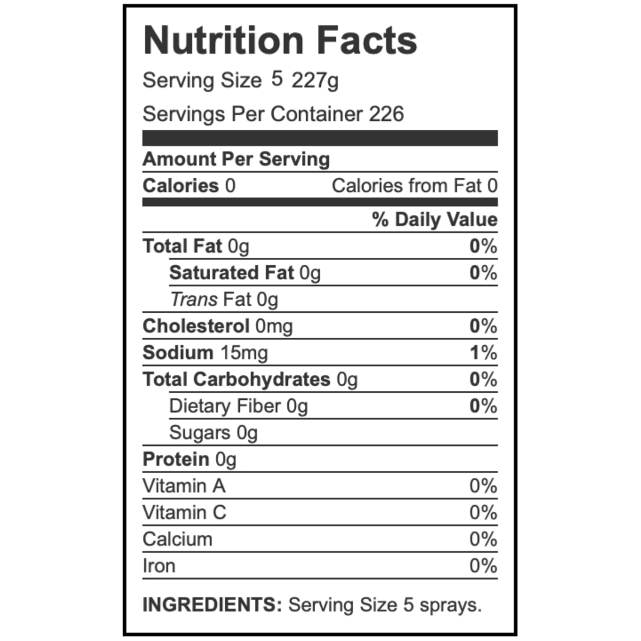 Parkay Calories Free Butter Spray (226g) - Image 2