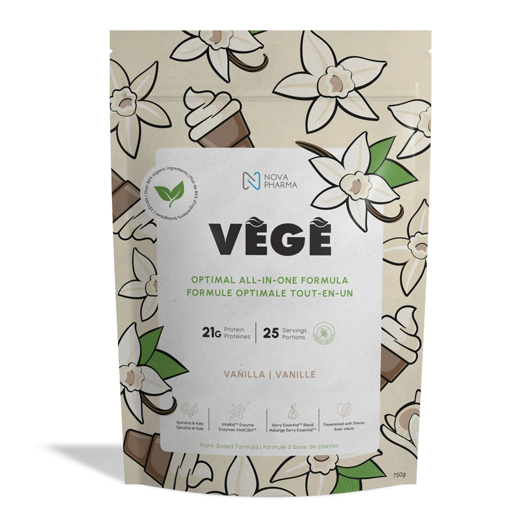 Nova Pharma VEGE Protein (725g) - Image 9