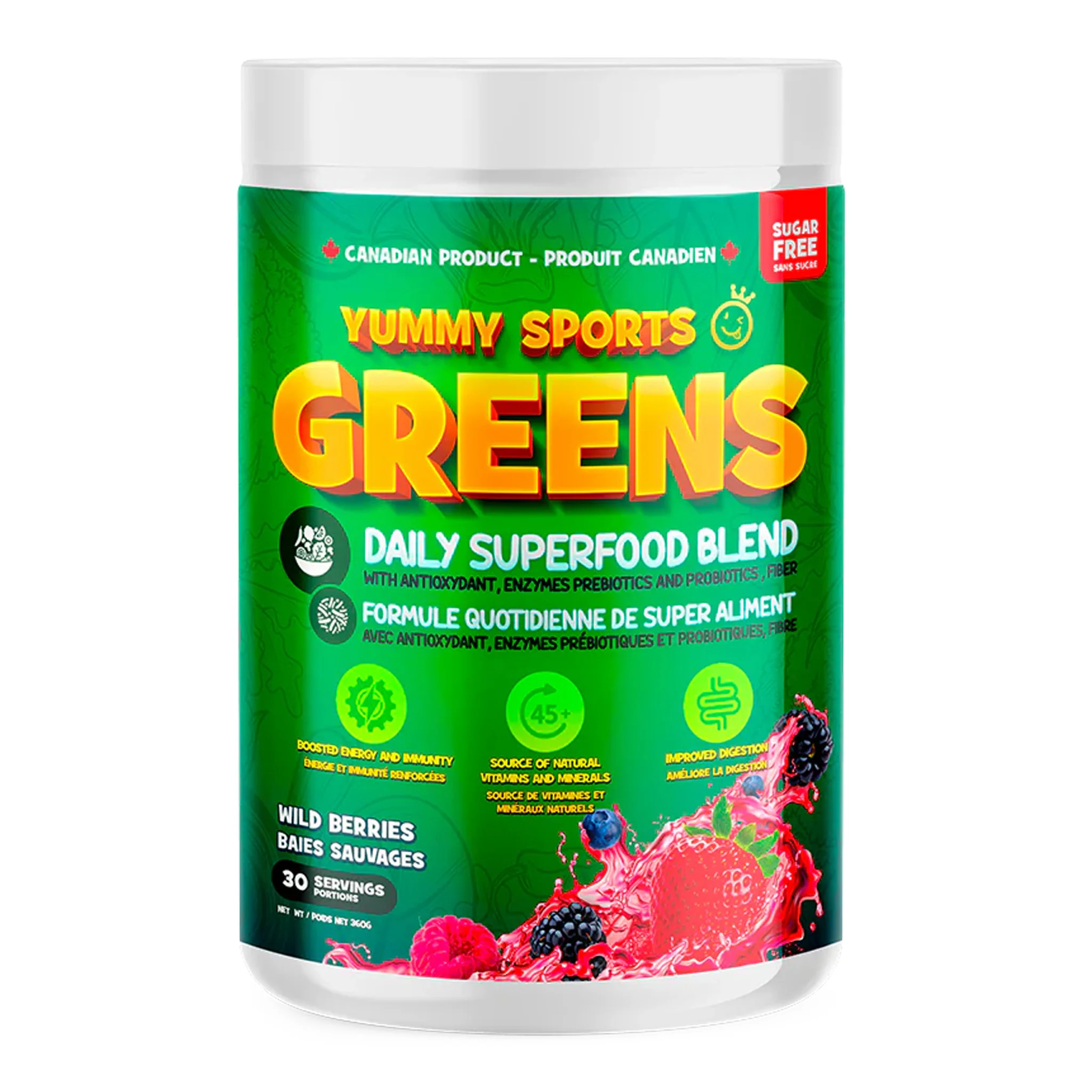 Yummy Sports Greens (30 Servs) - Image 6